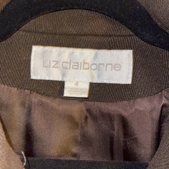 Liz Claiborne wool coat - Picture 2 of 7